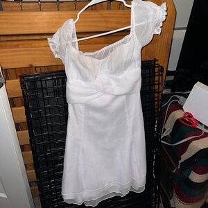 White Lucy In The Sky Dress